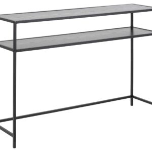 Konsoollaud SEAFORD 120x35xH79cm, must