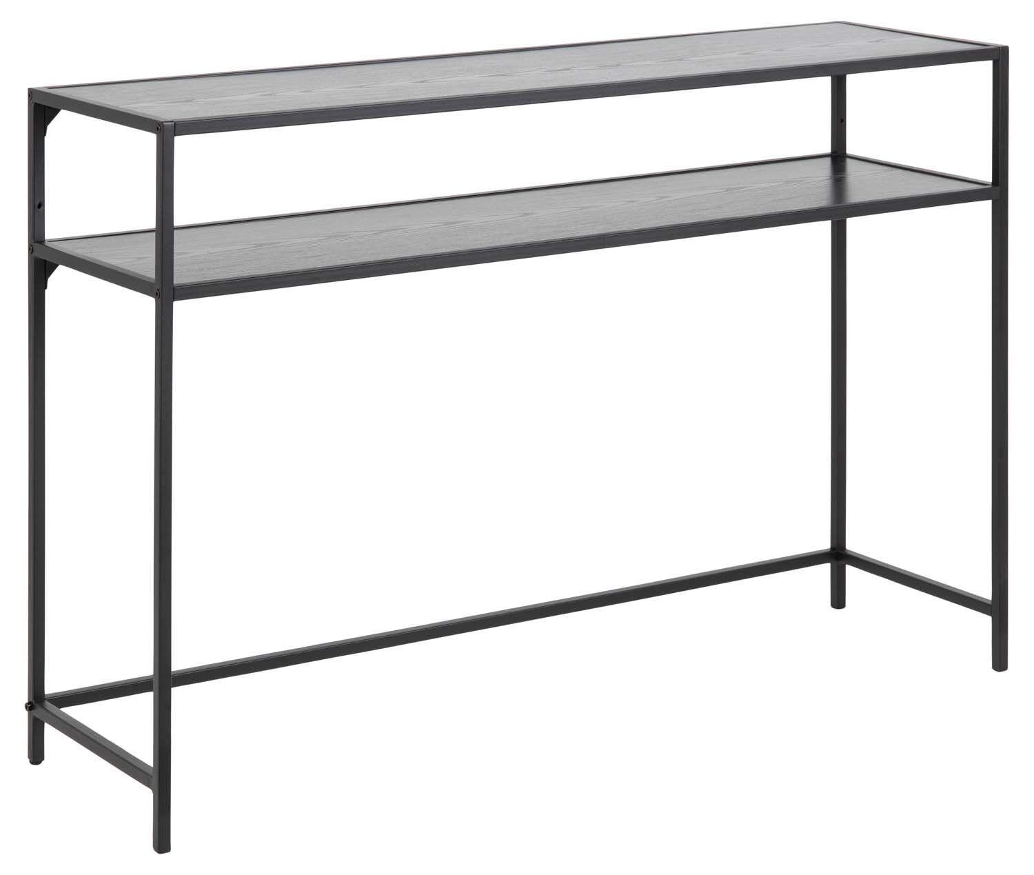Konsoollaud SEAFORD 120x35xH79cm, must