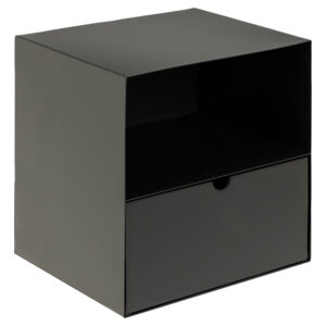 Öökapp JOLIET 30x25xH30cm, must