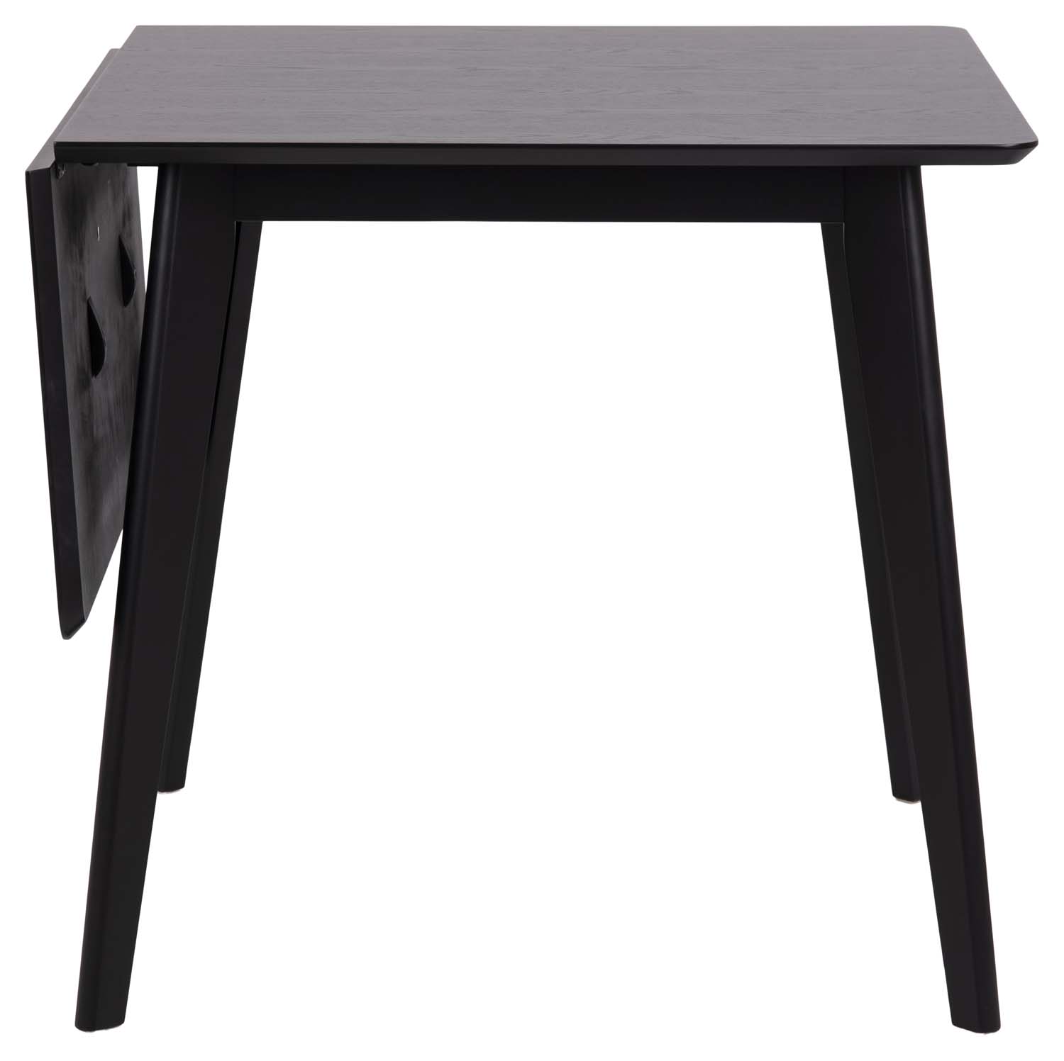 Söögilaud ROXBY 80/120x80xH76cm, must - Image 3
