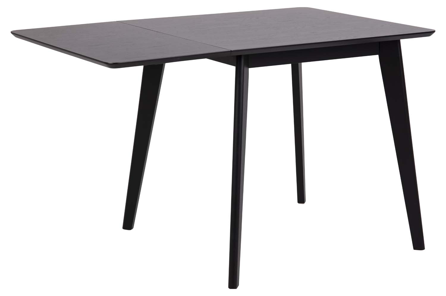 Söögilaud ROXBY 80/120x80xH76cm, must - Image 5