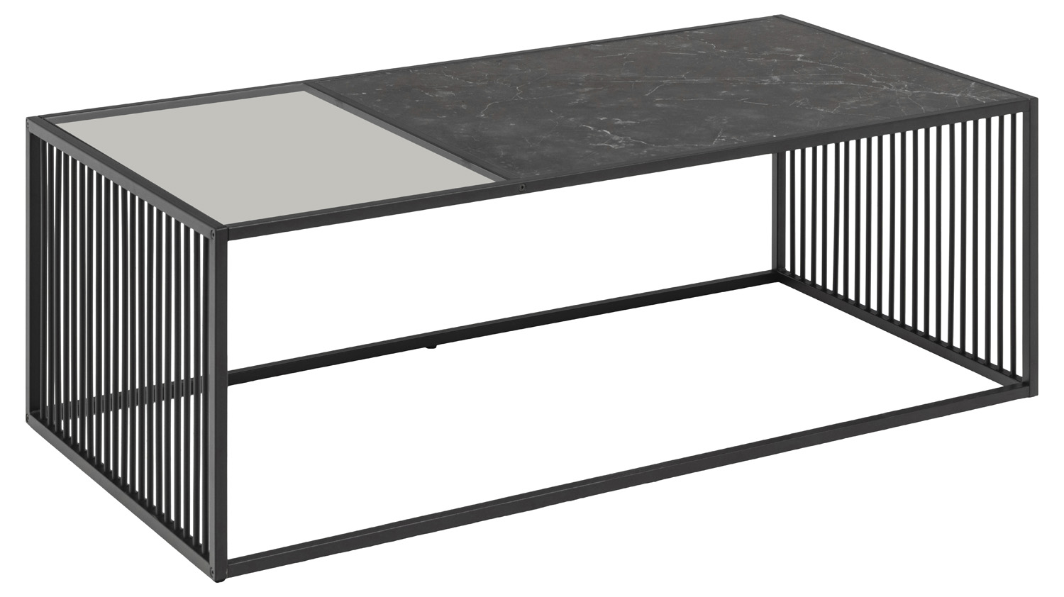 Diivanilaud STRINGTON 120x60xH40cm, must - Image 4
