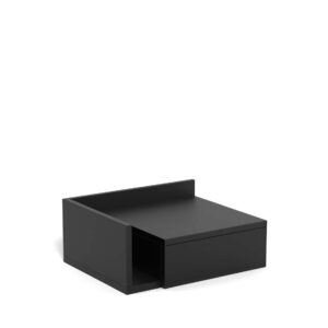 Öökapp ASHLAN 40x32xH16,5cm, must