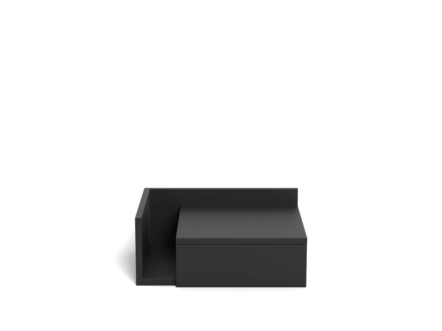 Öökapp ASHLAN 40x32xH16,5cm, must - Image 2