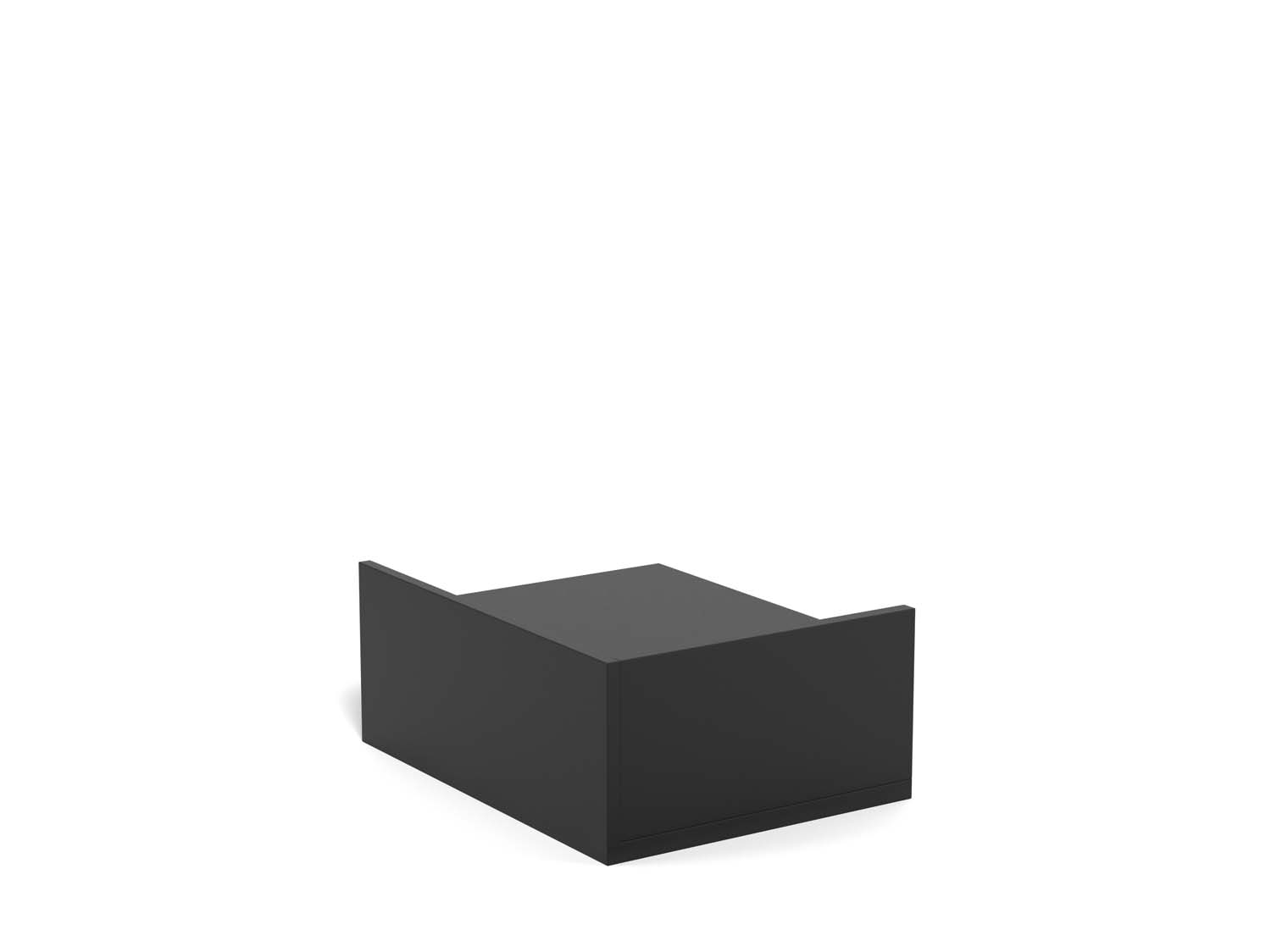 Öökapp ASHLAN 40x32xH16,5cm, must - Image 4