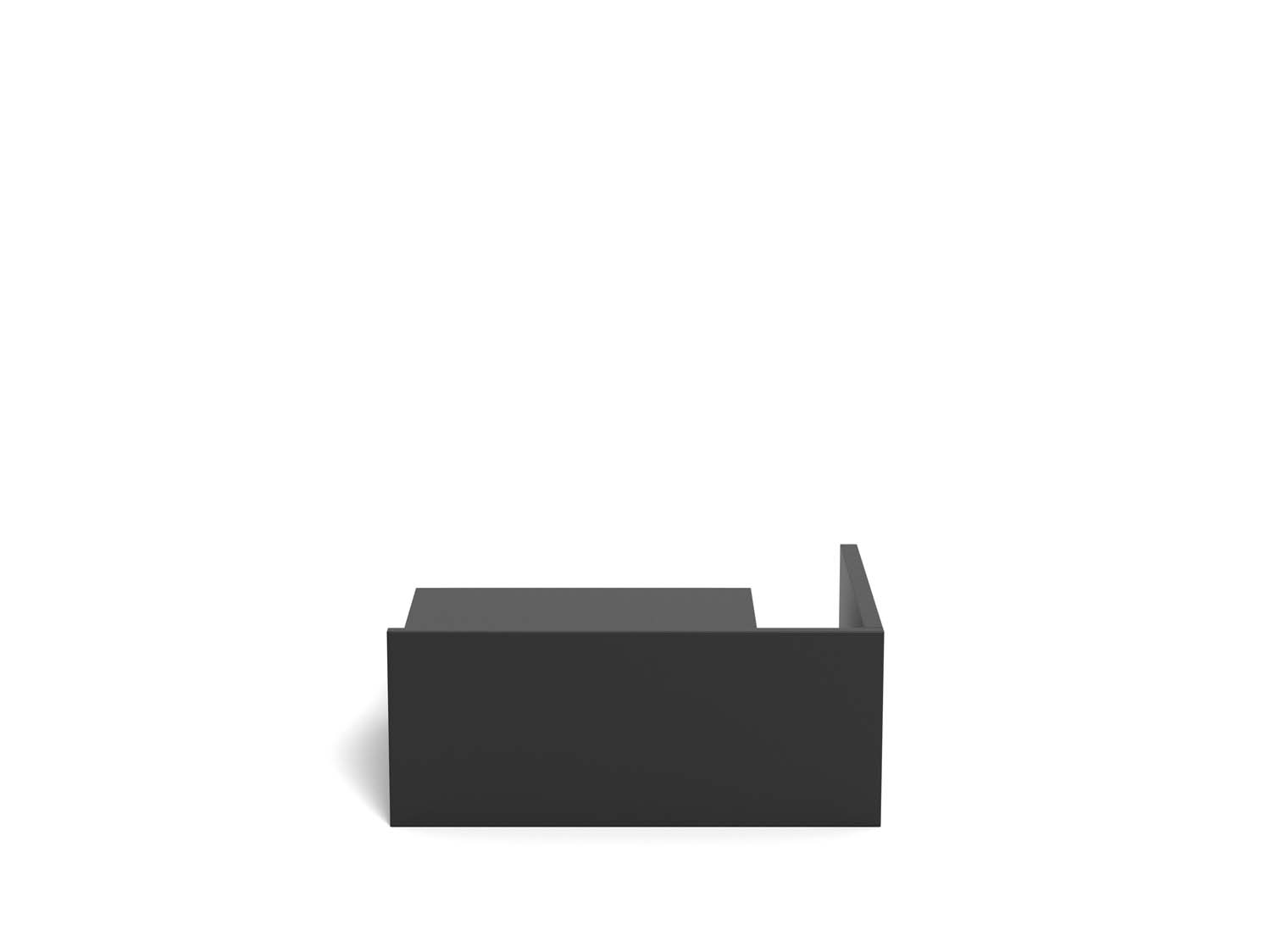 Öökapp ASHLAN 40x32xH16,5cm, must - Image 5