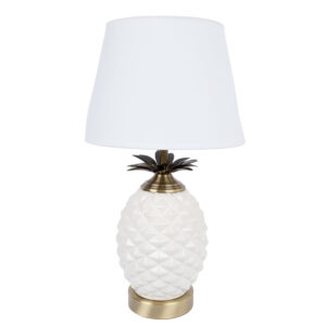 Laualamp ANANAS H45cm, valge