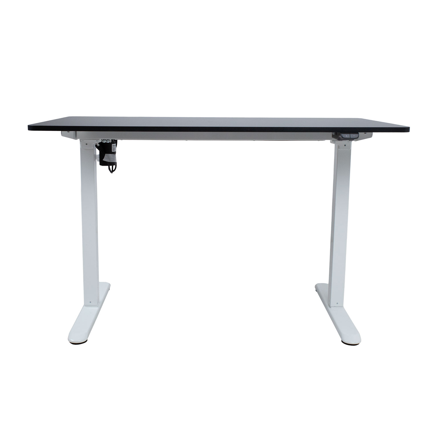 Töölaud ERGO LIGHT 1-mootoriga 120x60xH73-118cm, must/valge - Image 4