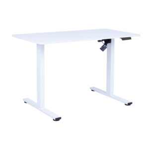 Töölaud ERGO FIT 1-mootoriga 120x60xH71,5-116cm, valge