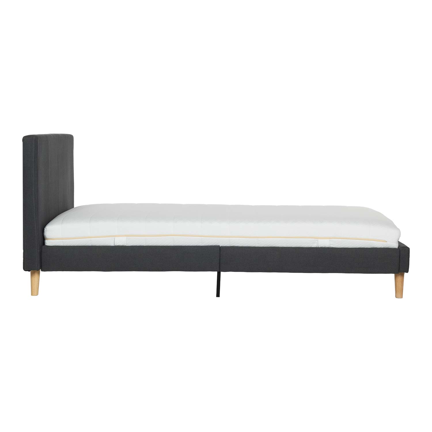 Voodi JUNO 90x200cm, madratsiga KUKKA DUO 11 ZONE, hall - Image 4