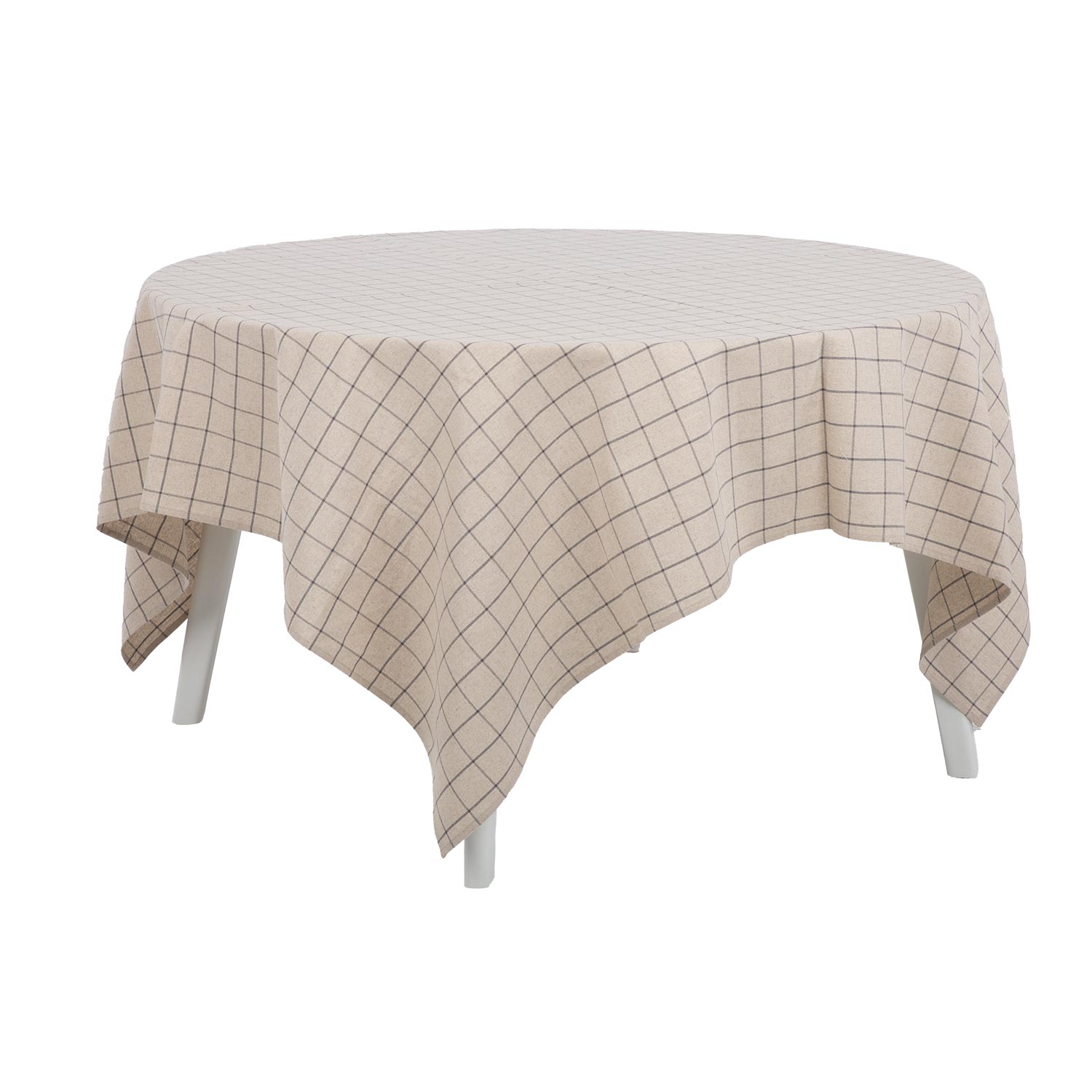 Laudlina LINEN 170x170cm, linane ruut - Image 2