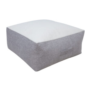 Tumba LAMB BAG 80x80xH30cm, valge/helehall