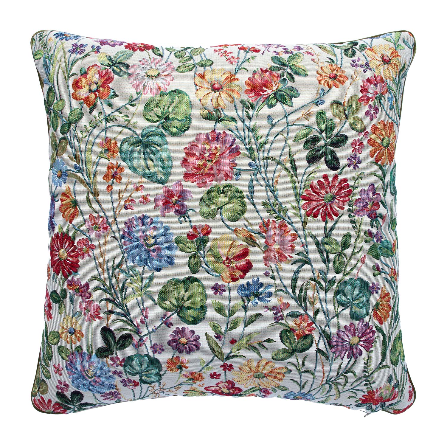 Padi HOLLY 45x45cm, rullkant, lilled