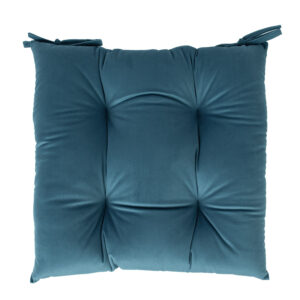 Toolipadi VELVET NEW 40x40cm, hallikassinine