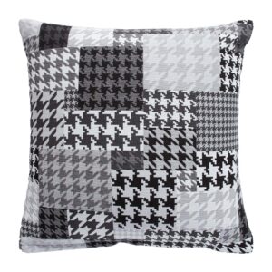 Padi HOLLY 45x45cm, must ja valge